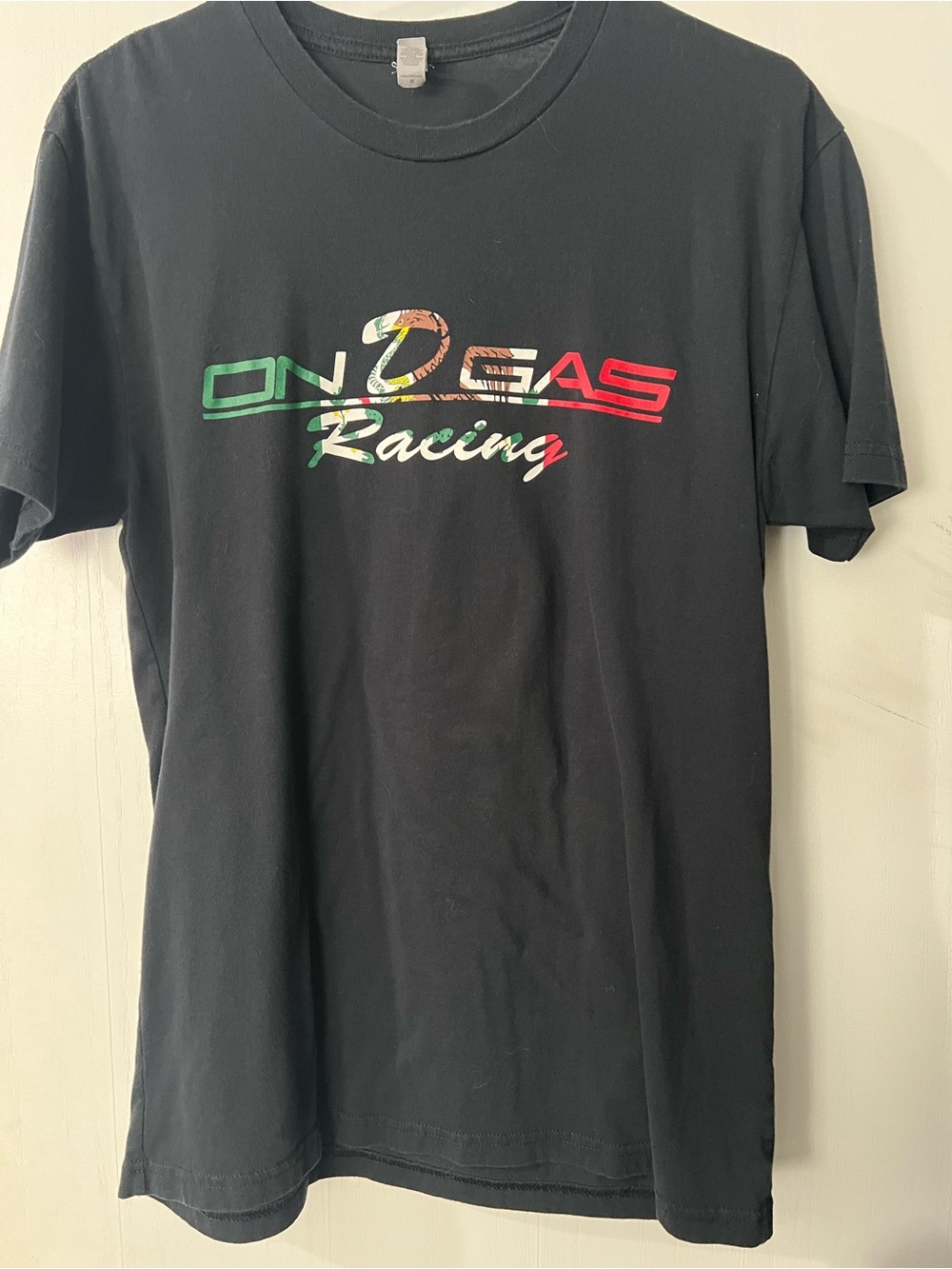 Black Racing Graphic Tee
